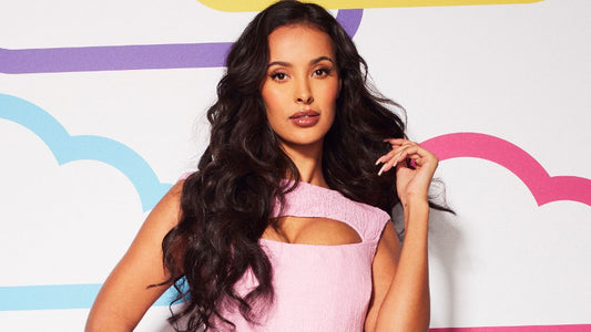 love island 2023 season 9 maya jama molly mae ekin su itv 2 social media instagram facebook twitter black dress swimwear swimsuit sale 