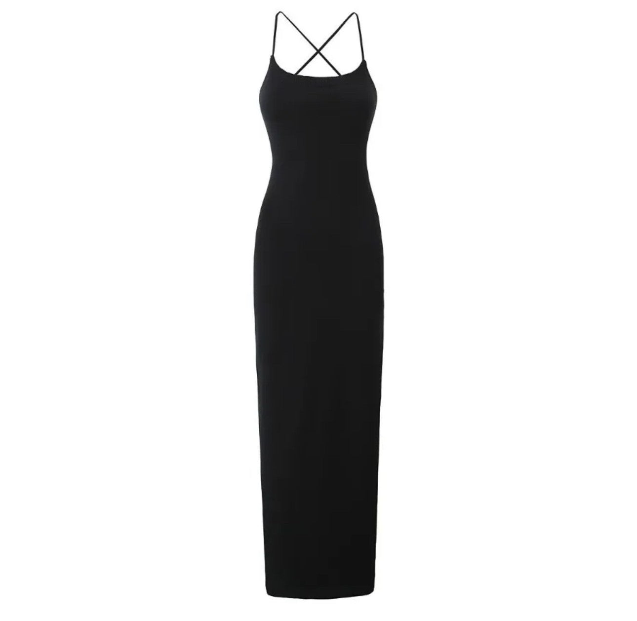 Knitted Slit Tie Back Maxi Dress - 2 Colour Ways