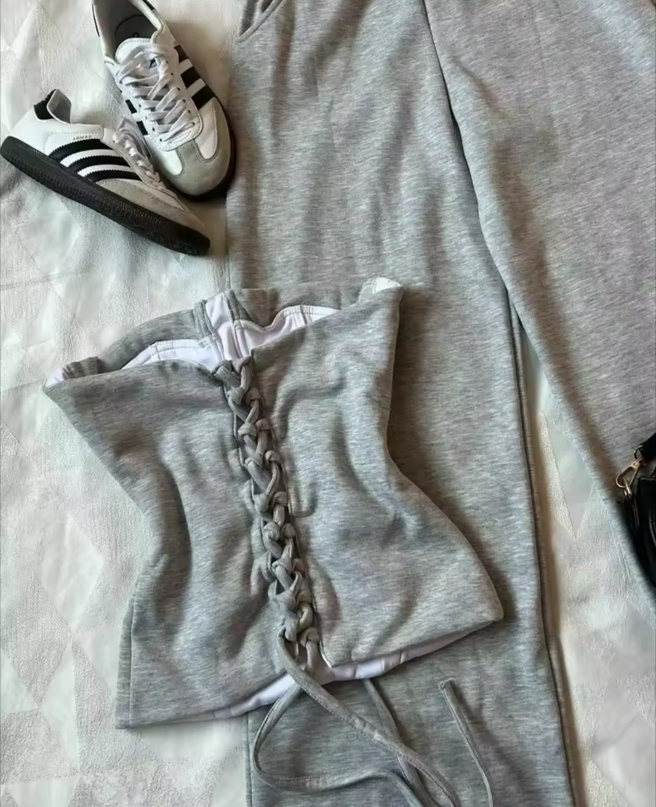 Corset and Jogger Lounge Set