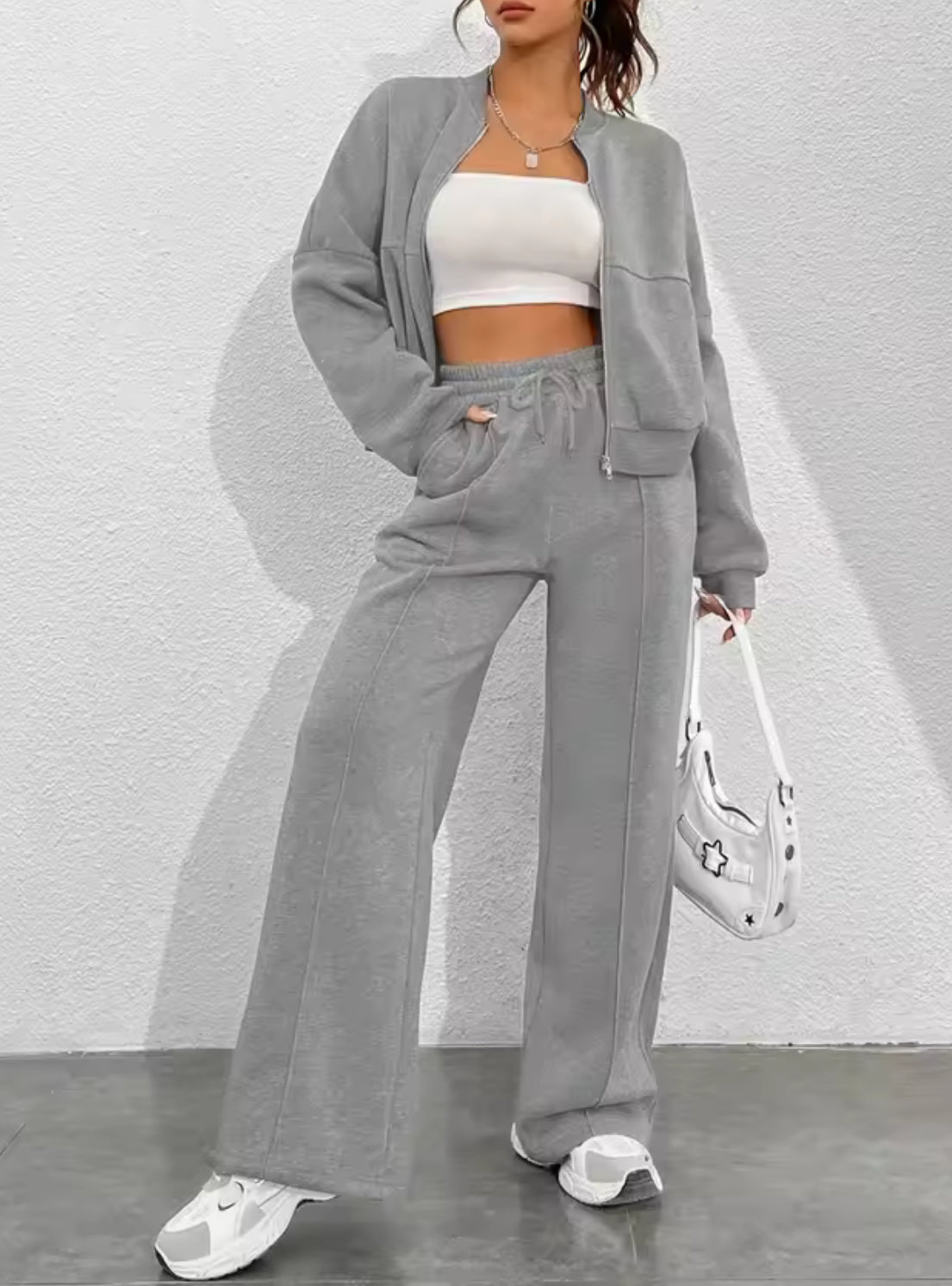 Bomber Jacket and Jogger Set - 3 Colour Ways