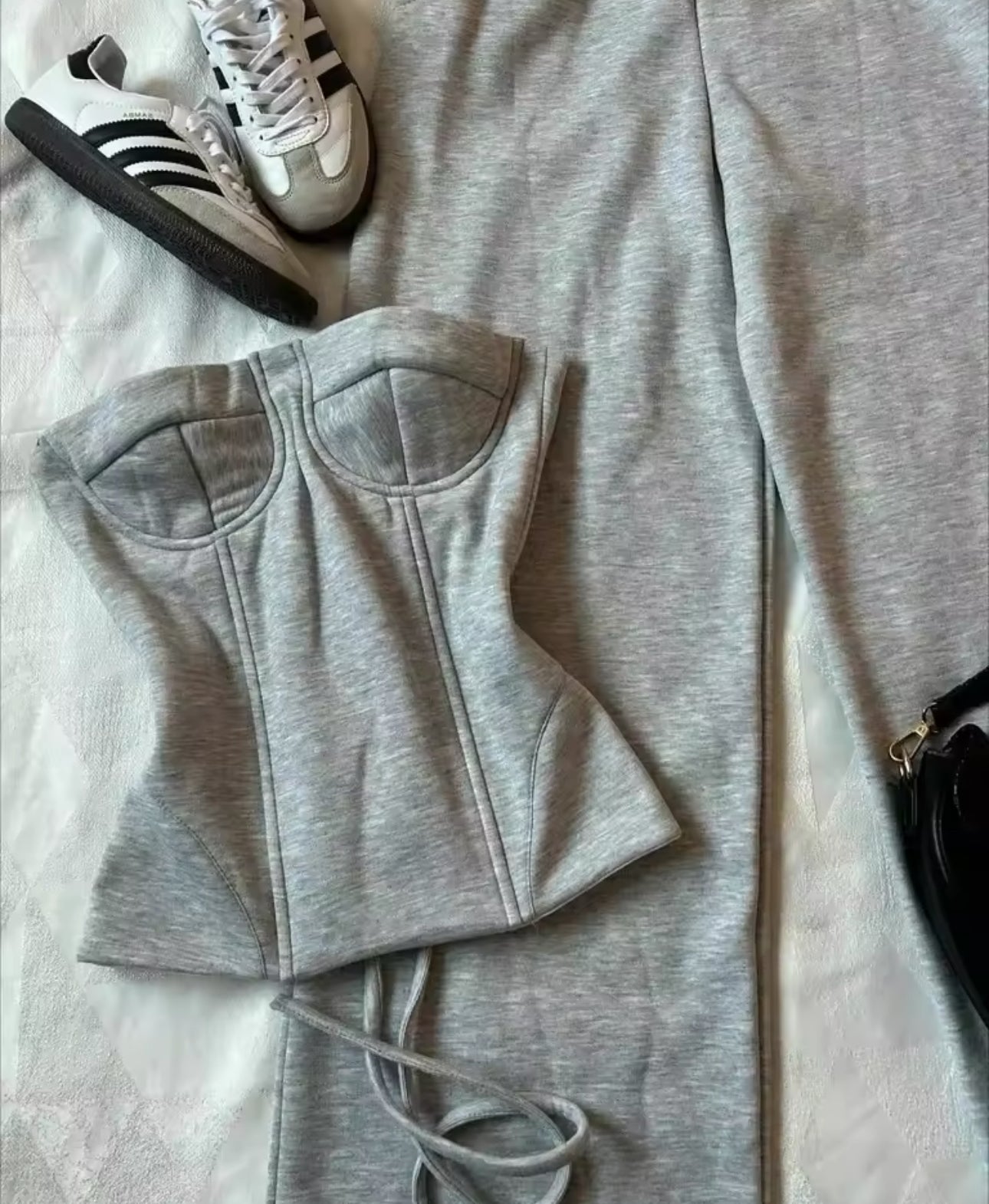 Corset and Jogger Lounge Set