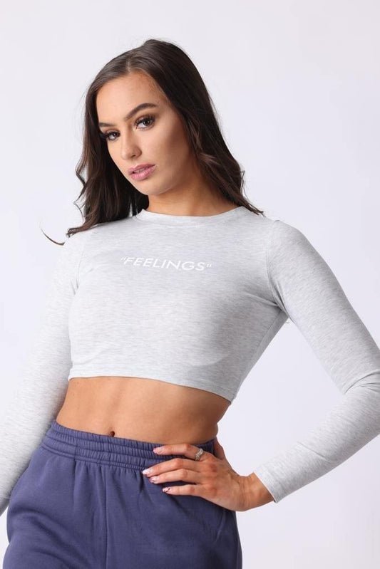 'Feelings' Crop Top - watts that trend